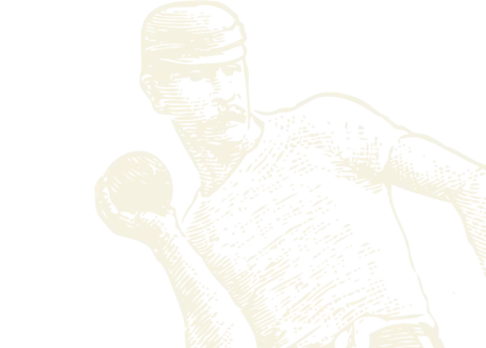 Pictogramme d'un homme jouant au ballon